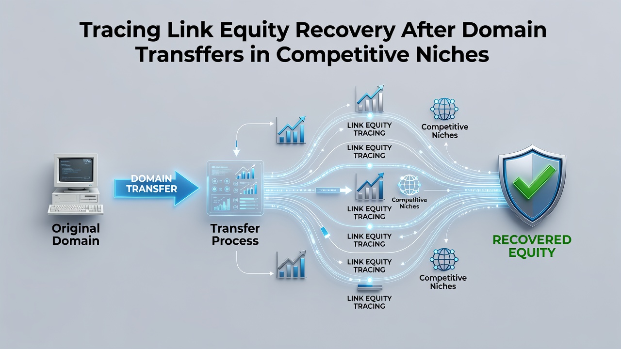 Tracing Link Equity Recovery After Domain Transfers in Competitive Niches